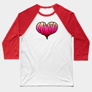 mikiad // HEART Baseball T-Shirt